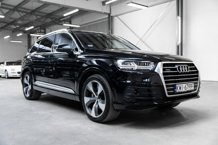 Audi Q7 50 TDI Quattro 286KM Tiptronic. 1 wł. Polska. Bezwypadkowy. FV23%. III (2015-)