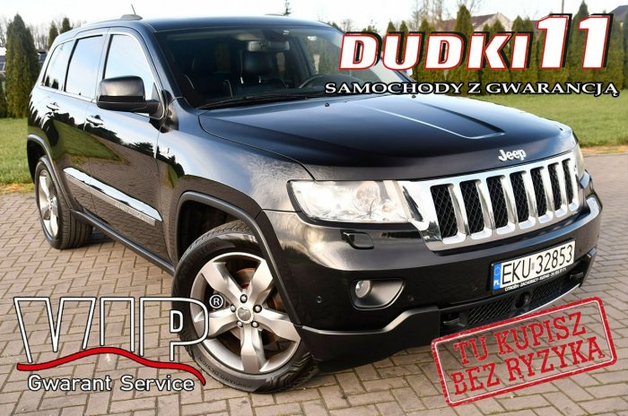 Jeep Grand Cherokee 3,0crdi DUDKI11 Overland,Skóry,Navi,Kam.Cofania.Elektr.Klapa Bagażnika IV (2010-)