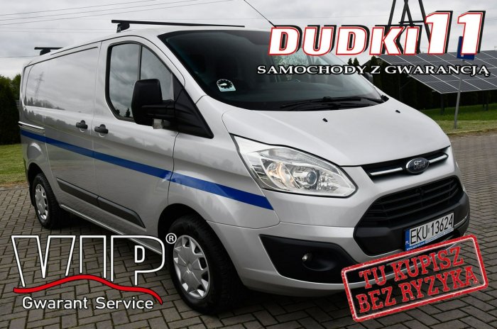 Ford Transit Custom 2,0TDCI DUDKI11 Klima.Serwis,Tempomat,El.szyby.Centralka,OKAZJA