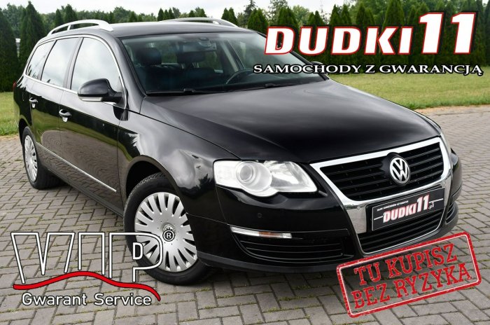 Volkswagen Passat 2,0Benz. Serwis! Klimatr 2 str.Tempomat,El.szyby.Centralka.Hak,Parktr. B6 (2005-2010)