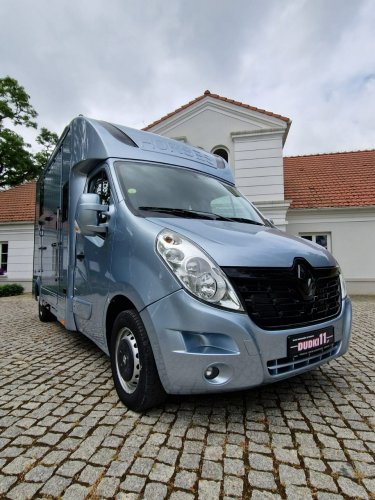 Renault Master Koniowóz, 4 Miejsca, Zabudowa Ogierowa. Kam.Cof.Hak. Na 2 konie.Szyber