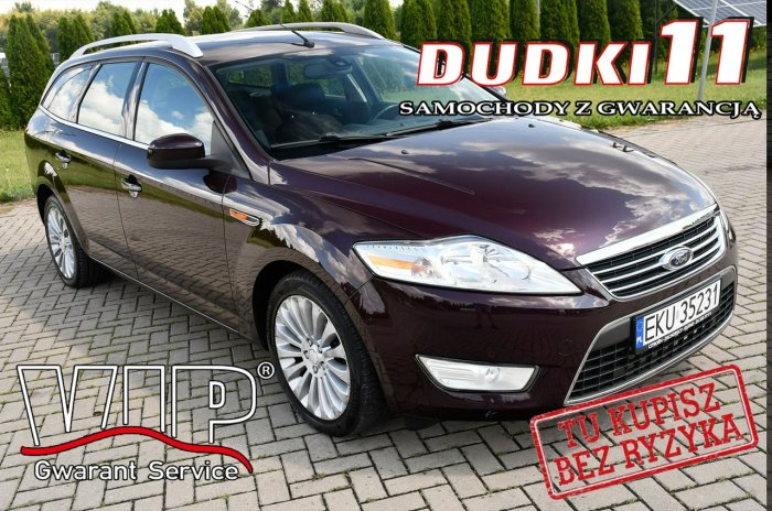 Ford Mondeo 2,0 BENZ. DUDKI11 Navi,Klimatr 2 str.Parktronic Przód + Tył/OKAZJA Mk4 (2007-2014)