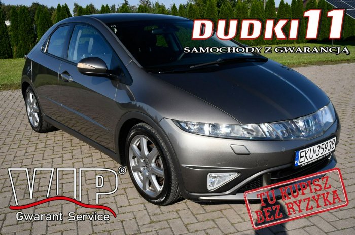 Honda Civic 1,8benz DUDKI11 Klimatronic,Alu,Tempomat,Xenony,EL.szyby.Centralka,.OK VIII (2006-2011)