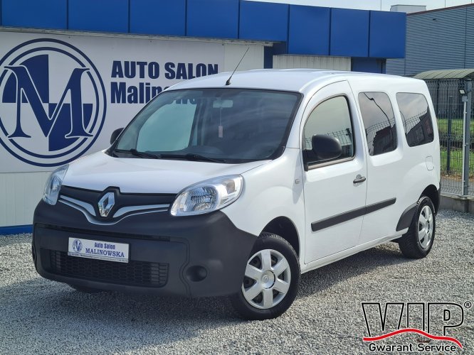 Renault Kangoo MAXI Brygadówka 5-Osób/Paka Klimatyzacja Tempomat Komputer Zadbany