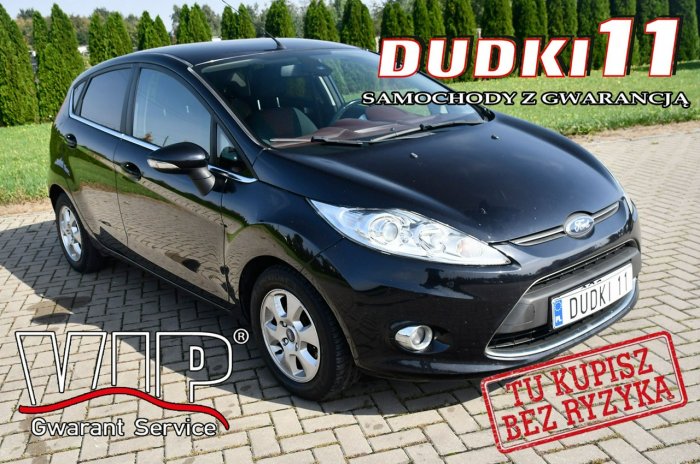 Ford Fiesta 1,6tdci DUDKI11 Klimatronic,Serwis,alu,Parktronic.kredytOKAZJA Mk7 (2008-)