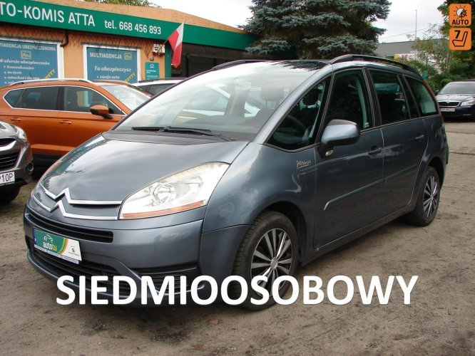 Citroen C4 Grand Picasso 1,8 Benz. 125 KM  Super auto  7 OSOBOWY , I (2006-2013)