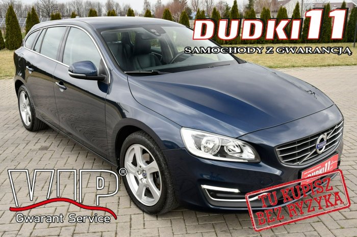 Volvo V60 2,0Hdi DUDKI11 Navi,Skóry,Automat,Klimatronic,Fot.z pamięcia.Okazja I (2010-2018)