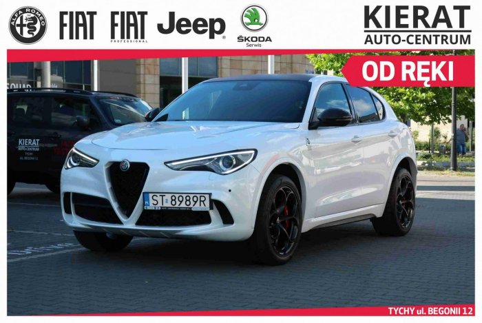 Alfa Romeo Stelvio samochód krajowy, bezwypadkowy - faktura VAT