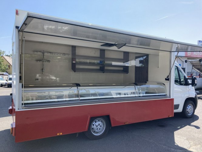 Fiat Ducato Autosklep Wędlin Gastronomiczny Food Truck Foodtruck sklep bar 2009