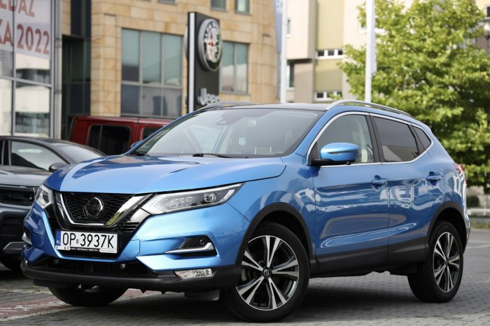 Nissan Qashqai samochód krajowy, serwisowany w ASO, 2 komplety kół - faktura VAT II (2013-2021)