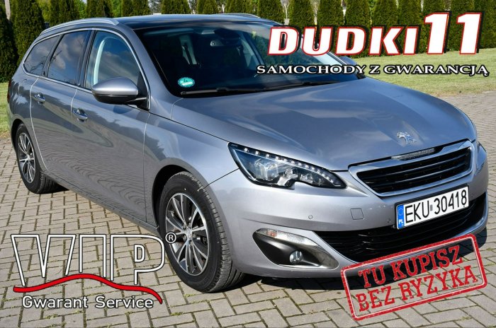 Peugeot 308 SW 2,0hdi DUDKI11 GT,Navigacja,Klimatronic,2 Komp.Kół,Lift III (2013-)