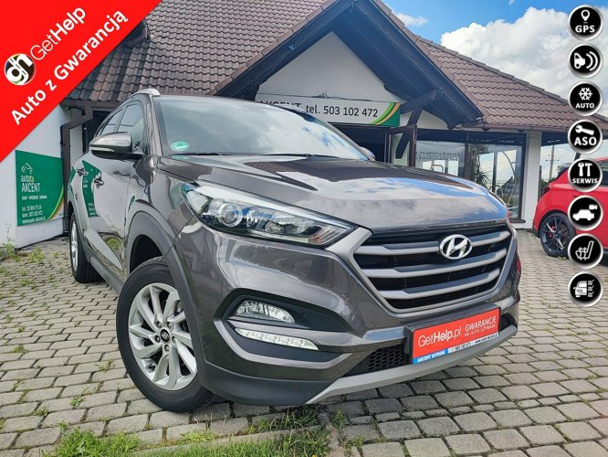 Hyundai Tucson Bezwypadkowy + Trend blue  + serwisowany III (2015-2020)