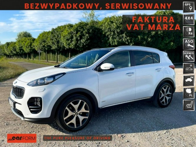 Kia Sportage GT Line, Bezwypadkowy, Serwisowany, Panorama, Skóra IV (2016-2021)