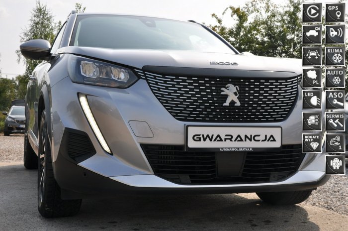 Peugeot 2008 full led*100% bezwypadkowy*android auto*cockpit 3D*nawi*gwarancja* II (2019-)