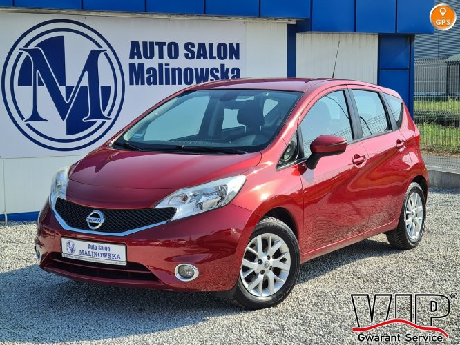 Nissan Note Navi Klimatronik Wolne Ręce Tempomat Sensory Halogeny Komputer Alu II (2013-)