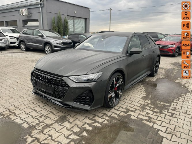 Audi RS6 Quattro 630 KM Navi Oryginalny przebieg C8 (2018-)