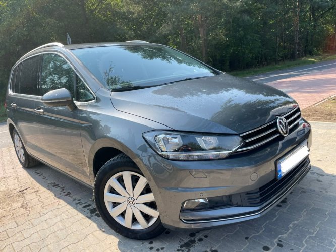 Volkswagen Touran 1.4 TSI 150KM 7 Osób Bogata Opcja DSG 2018 Rok Niski Przebieg Opłacony III (2015-)