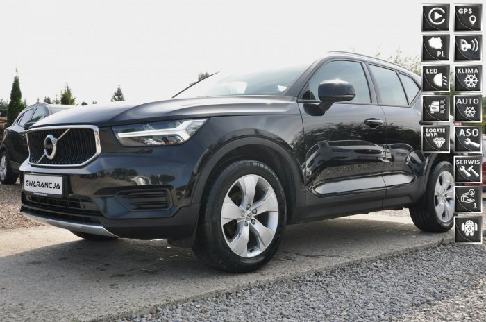 Volvo XC 40 full led*wirtualny kokpit*android auto*gwarancja*nawi*tempomat*