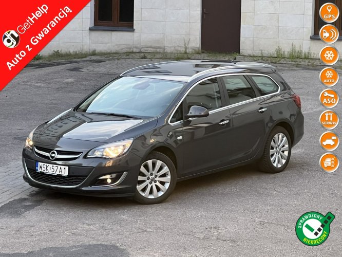 Opel Astra 1.4 Turbo Lift Cosmo  Skóra Navi  Alu 2x PDC Service NAP J (2009-2019)