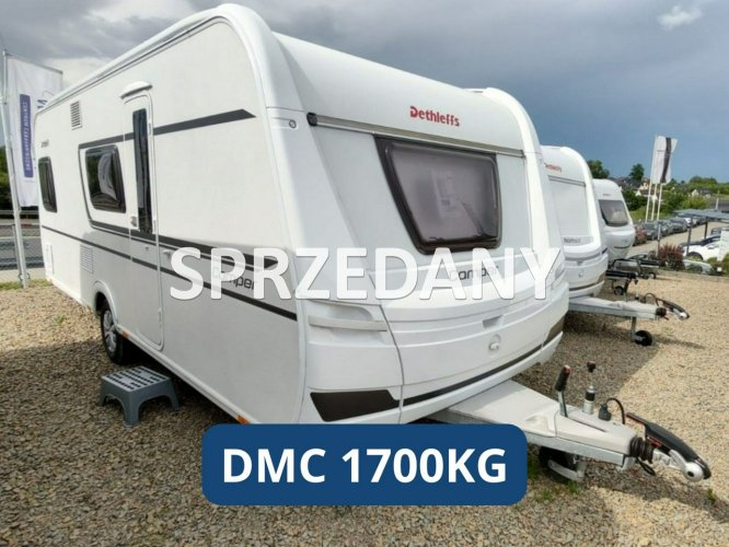 przyczepy kempingowe Dethleffs Camper 540 QMK Od ręki - Przestronna przyczepa Dethleffs dla 6 osób! Kraków