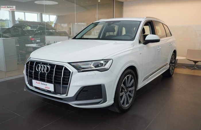 Audi Q7 45TDI 231KM Sline Quattro Pneumatyka Kamera Led Tempomat PL Gwarancja III (2015-)