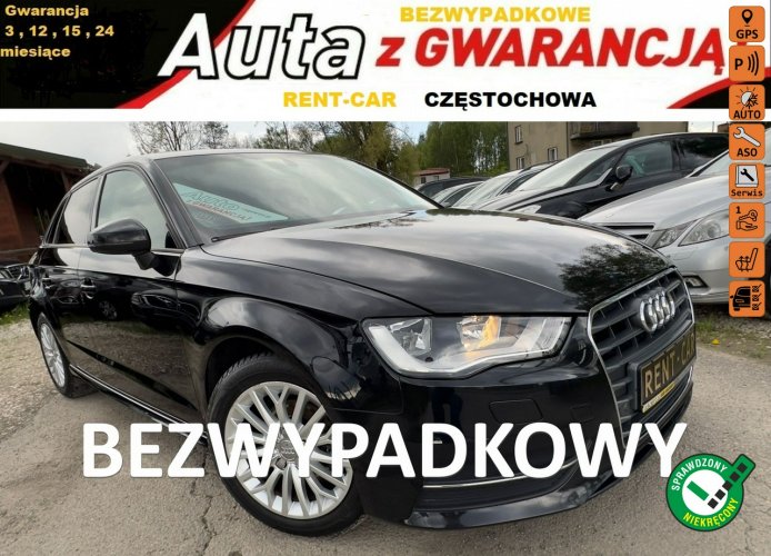 Audi A3 1.6TDi*OPŁACONY*Bezwypadkowy Navi*Skóra*Serwis*VIP GWARANCJA24Miesiąc 8V (2012-)