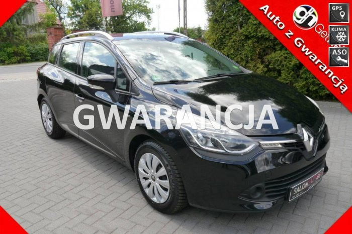 Renault Clio Limited Navi Stan b.dobry 100%bezwypadkowy z Gwarancją 12-mcy 1właść IV (2012-)