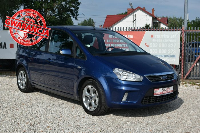 Ford C-Max 1.8 BENZYNA 125KM Manual XI.2007r. Climatronic 2xPDC Tempomat I (2003-2010)