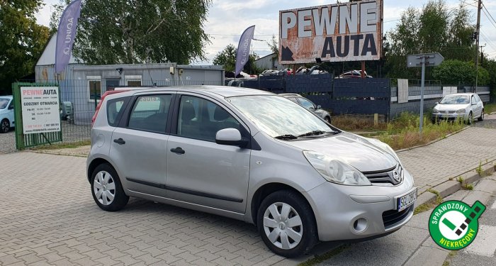 Nissan Note 1 Właściciel/Zadbany/Sprawna klimatyzacja/Pewny przebieg/2 Kpl.Kół I (2005-2013)