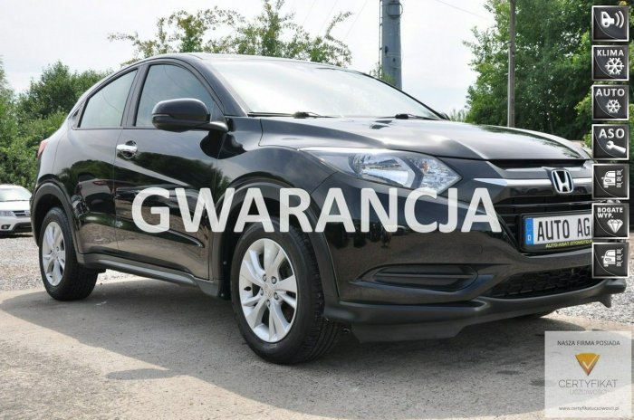 Honda HR-V *120ps*jak nowy*alufelgi*bluetooth*klimatronic*podgrzewane fotele II (2015-)