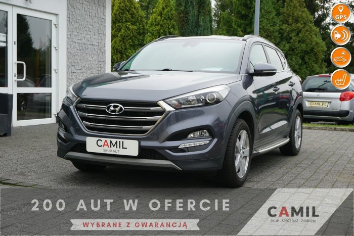 Hyundai Tucson 1.7 CRDi 141KM, zadbany, zarejestrowany, rok gwarancji, III (2015-2020)