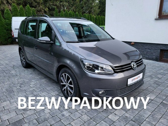 Volkswagen Touran ** BEZWYPADKOWY  ** 7-Mio Osobowy ** Nawigacja ** II (2010-2015)