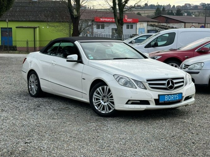 Mercedes E 350 E350CDI*Cabriolet*B i Xenon*Skóra*Navi*Polecam ! ! ! W212 (2009-)