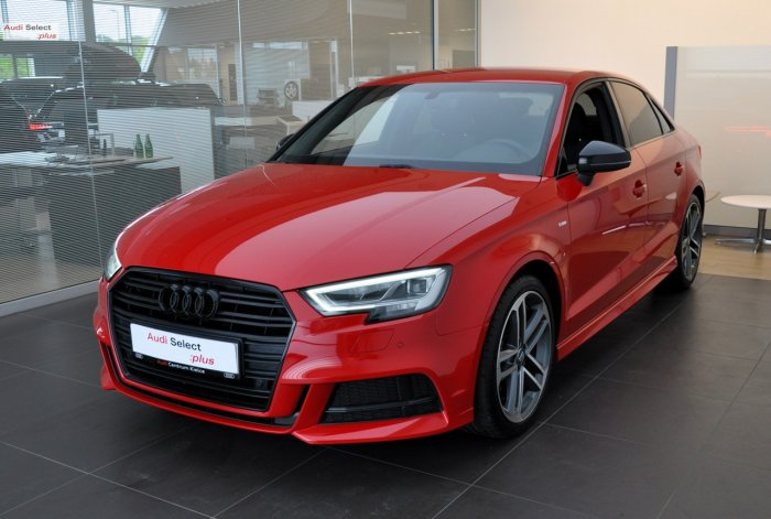 Audi A3 35 TFSI 150KM Stronic Sline B&O Virtual Led Tempomat Alu18 8V (2012-)