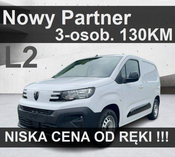 Peugeot Partner Nowy Partner 130KM Dostępny od ręki Super Niska Cena 1441 zł