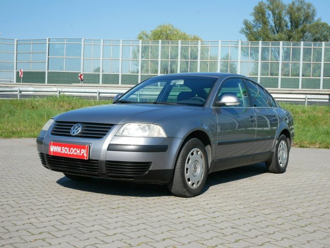 Volkswagen Passat 1.6i 102KM Sedan -Klimatr - Grz.Fotele - 1 Wł od 9 lat  +Koła zima B5 FL (2000-2005)