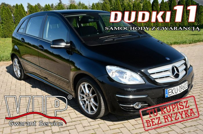 Mercedes B 180 2,0d DUDKI11 Navi,Klimatronic,Chromy,Parktronic,Kredyt.GWARANCJA W245 (2005-2011)