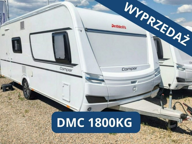 przyczepy kempingowe Dethleffs Camper 560 FMK Od ręki - Przyczepa całoroczna dla 6 osób! DETHLEFFS WADOWSCY