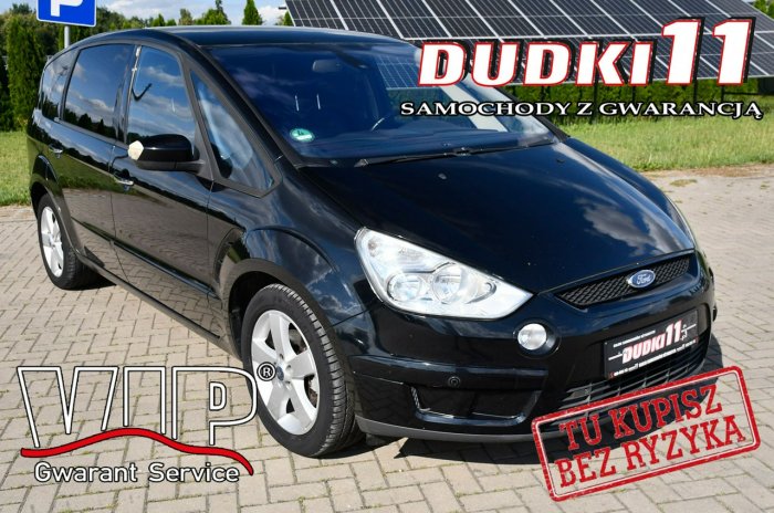 Ford S-Max 2,0B DUDKI11 7 Foteli,Convers+,Klimatronic 2 str.Parktronic,GWARANCJA I (2006-2015)