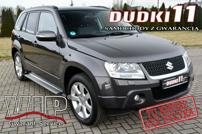 Suzuki Grand Vitara 2,4B DUDKI11 Automat,Hands-Free,4x4,Xenony,Szyberdach,El.szyby.kredyt. II (2005-)