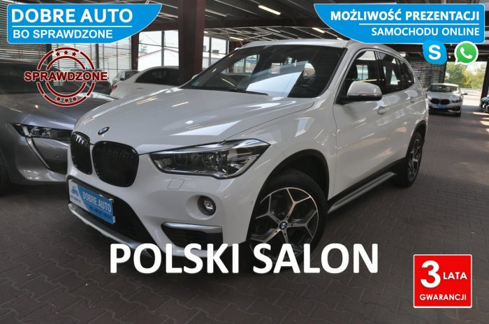 BMW X1 1.5 140KM sDrive  X-LINE Automat, Navigacja, Kamera, El. Klapa,FV23% II (F48) (2015-)