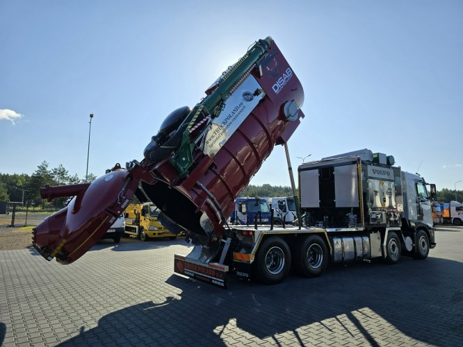 Volvo Disab Centurion ładowarka próżniowa ssąca koparka ssąca substancje sypkie odkurzacz WUKO Saugbagger