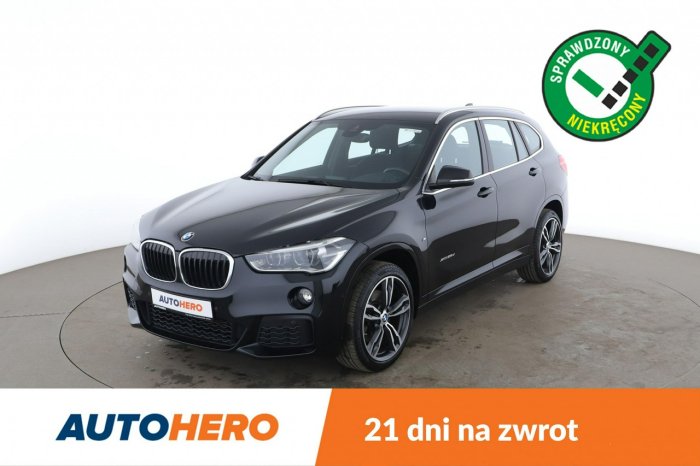 BMW X1 25d M Sport Automat Navi Tempomat Grzane Sportsitze Czarny Sufit LED II (F48) (2015-)