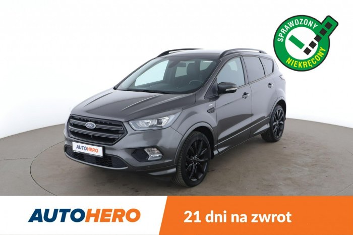 Ford Kuga navi, klima auto, skóra/alcantara, kamera i czujniki parkowania II (2012-)