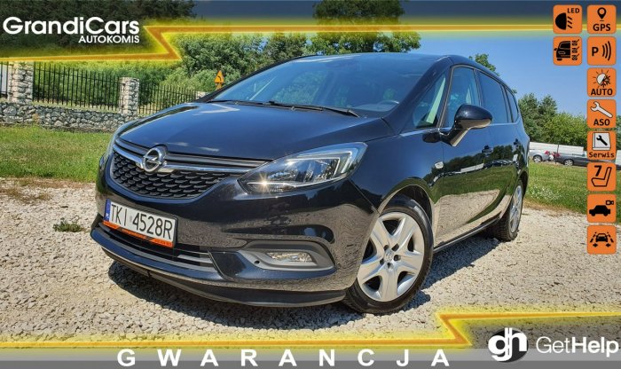 Opel Zafira 2.0 DTH 170KM # NAVI # Panorama # Climatronic # Parktronic # 7 Osobowa C (2011-)