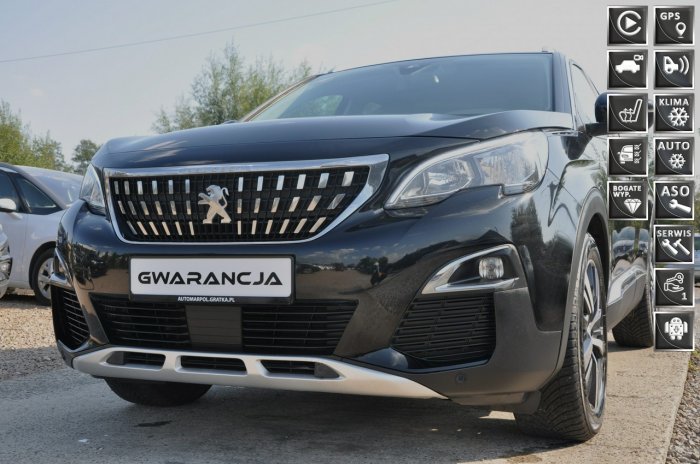 Peugeot 3008 led*100% bezwypadkowy*android auto*bluetooth*nawi*gwarancja* II (2016-)