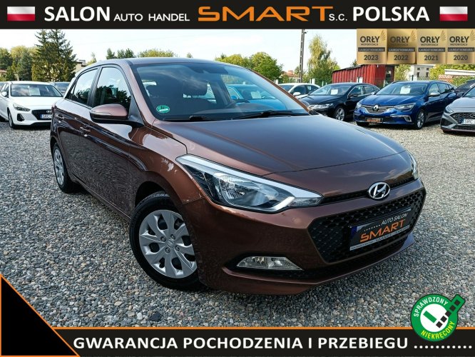 Hyundai i20 Automat / Serwisowany / Podgrzewana Kierownica / Asystent Pasa II (2014-2020)