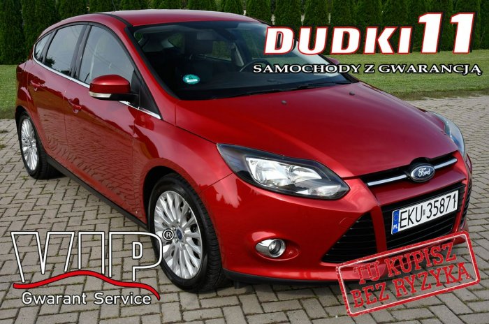 Ford Focus 1,6B DUDKI11 Navi,Kam.Cofania.Parktronic,Tempomat.Hak.GWARANCJA Mk3 (2010-2018)