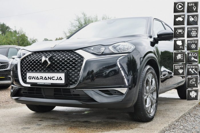 DS Automobiles DS 3 Crossback led*android auto*nawi*gwarancja*kamera cofania*wirtualny kokpit