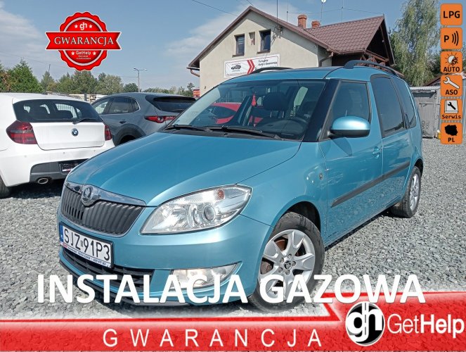 Škoda Roomster Comfort 1.4 Benzyna+LPG 85 KM KLimatronic Alu Panorama Salon PL Kredyt I (2006-)